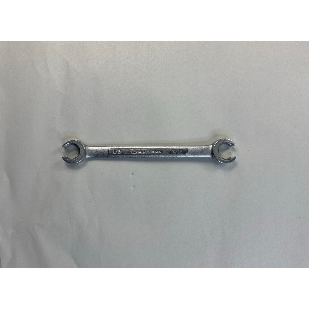 Craftsman Double End Flare Nut Line Wrench 1/2” x 9/16” Made in USA V 44171